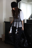 Mor chiffon blouse