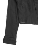 ASYMMETRIC STRIPE SHIRT