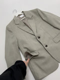 [premium] Tweedy Single Overfit Blazer