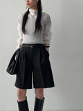 Sheer High Neck Tie Blouse