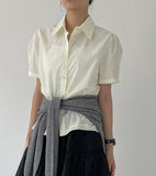 Lijyu Puff Short Sleeve Shirt