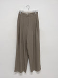 [summer] Chabeu High Waist Two Tuck Wide Slacks