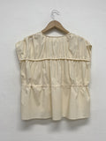 Jijel shirring flare blouse