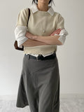 [Long sleeve ver.] Dani see-through V-neck blouse