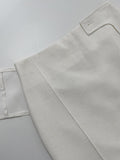 Lauder linen H-line long skirt