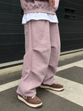 Cozy Hip-Hop Brushed Sweatpants