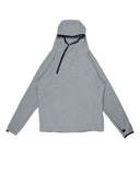 DIAGONAL ZIPPER HOODIE