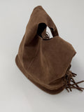 Bohem Fringe Suede Shoulder Bag