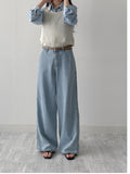 542 High Waist Wide Denim Pants