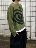 Mohair tornado knit