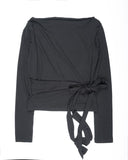 BOATNECK STRAP CROP TOP