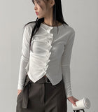 Bomero Frill Cardigan T-shirt
