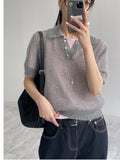 Chewing Tension Cotton Short Sleeve T-Shirt