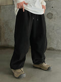 Hip-hop Balloon Brushed Jogger Pants