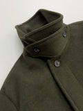 Big Collar Hidden Overfit Balmacan Coat