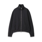 Direct high neck sweat zip-up