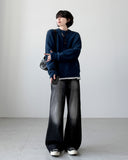 Luna Flare Wide Denim