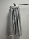 Deep Three-Tuck Brushed Sweat Balloon Pants