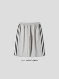 Nylon Track Stitch Bermuda Pants