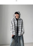 Maria Check Hood Shirts