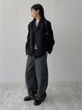 [unisex] Collar Over Fit Tracker Jacket