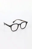 Cami square horn-rimmed glasses