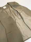 Frank No-Collar Loose Fit Jacket