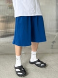 Two-Tuck Bermuda Sweatpants