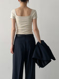 [Setup Available] Lumiere One-Tuck Wide Slacks