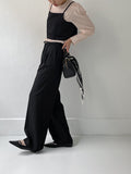 Popo Strap Wide Slacks