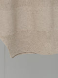 [Premium] Whole Garment Lino Linen Short Sleeve Knit