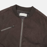 Zest Suede MA-1 Jacket