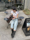 Garden Frill See-through T-shirt