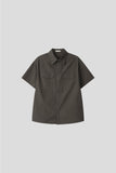 Two Pocket Work Half Shirt