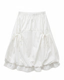 DOUBLE POCKET BALLOON SKIRT