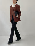 Slim Basic Bootcut Slacks