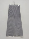 Shimmer Stripe Maxi Banding Skirt