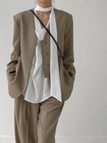 Scott Drape Tie Blouse