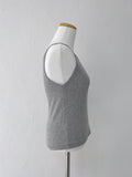 Rudin Boat Neck Ribbed Sleeveless