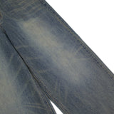 Premium Teen washed wide denim