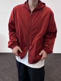 Plan) Light Two Way Glossy Windbreaker