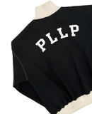 Flap Half Zip Up Sweatshirt