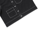 Bell Stitch Work Hood Jacket