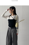 Miku Layered Knit T-shirt