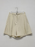 Lip pocket cotton shorts pants