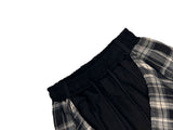 Checkered Layered Balloon Pants