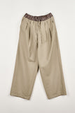 leather banding slacks