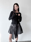 COTTON FRILL SKIRT