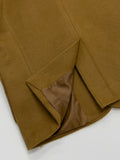 Single 3 button wool overfit coat jacket