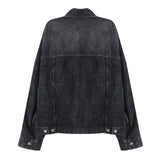 Vintage Washed Over Denim Jacket
